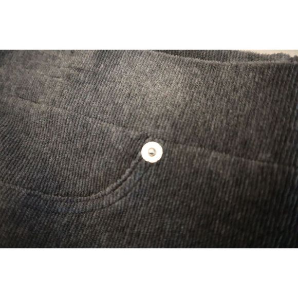 Michael Kors QH3308R0F4 Women Sz XL Gray Hi-Rise Skinny Pull-On Corduroy Pants - Picture 10 of 12
